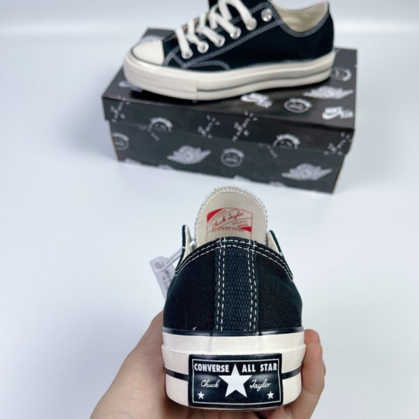 Giày Converse Chuck 1970s đen cổ thấp rep 1:1 hình 2 | Giày Nhà Bơ