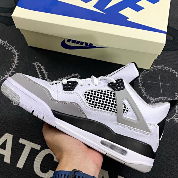 Giày Nike Jordan 4 trắng đen rep 1:1 | Giày Nhà Bơ