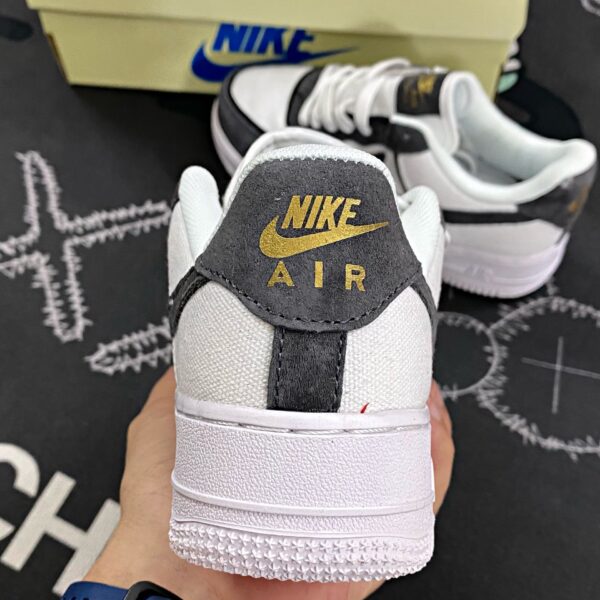 Giày Nike AF1 Canvas xám đen rep 1:1 hình 3 | Giày Nhà Bơ