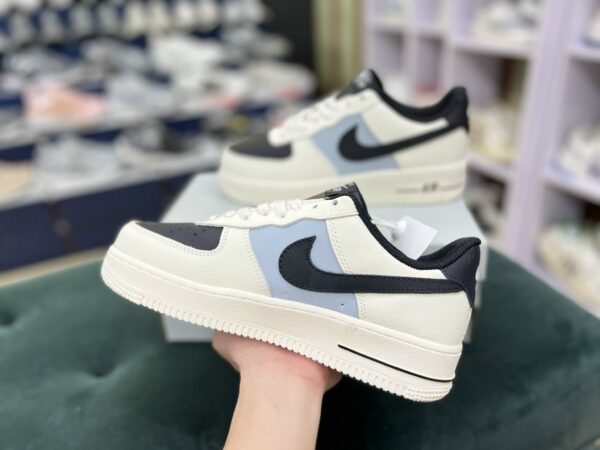 Giày Nike AF1 kem đen siêu cấp