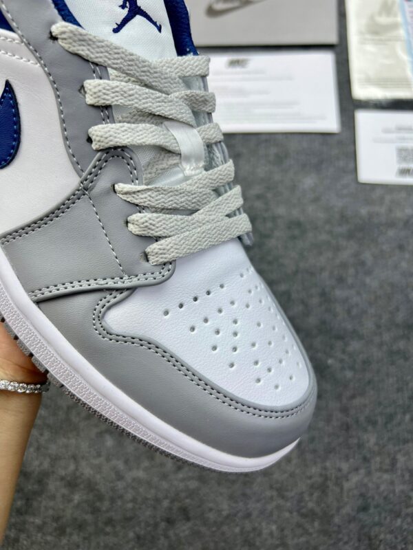 Giày Nike Jordan Grey Blue low rep 1:1