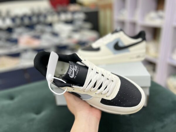 Giày Nike AF1 kem đen siêu cấp