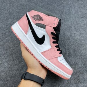 Giày Nike Jordan đen hồng cao rep 1:1