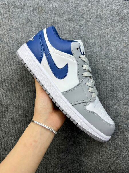 Giày Nike Jordan Grey Blue low rep 1:1